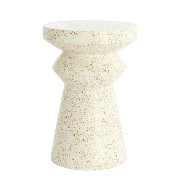Terrazzo ümmargune abilaud ø 32 cm Sella - Light & Living