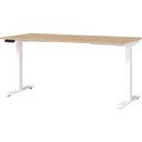 Reguleeritav töölaud elektriliselt reguleeritava kõrguse ja tammepuust pealispinnaga 80x160 cm Jet - Germania