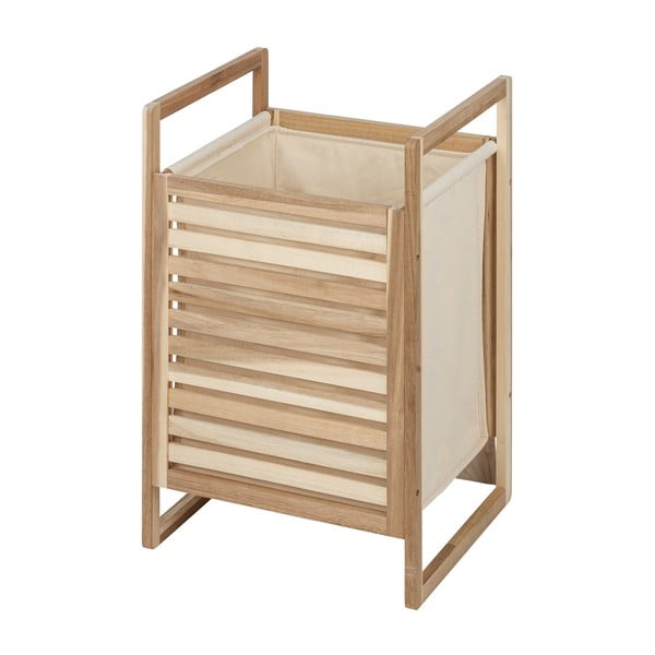 Akaatsiapuidust valmistatud pesukorv Acina - Wenko-image-3