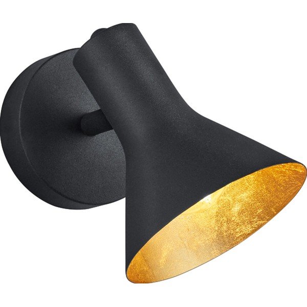 Must metallist seinavalgusti ø 11 cm Nina - Reality