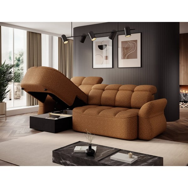 Pruun sametist lahtikäiv/sahtliga nurgadiivan (vasak nurk/lamamisosaga) Beneth – ELTAP-image-4