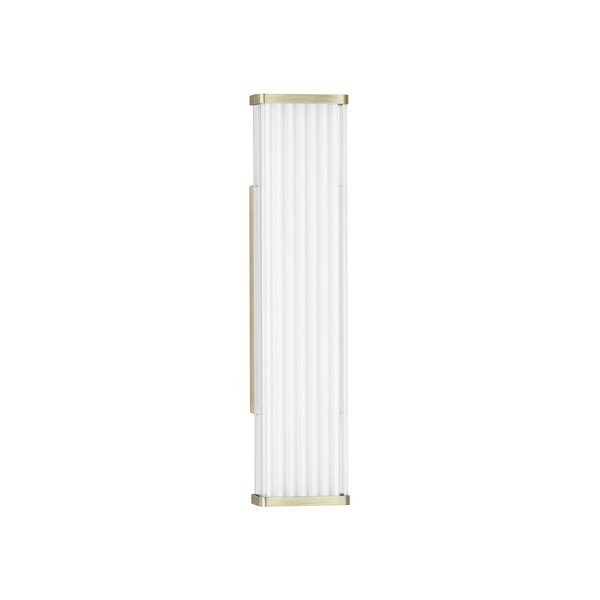 Metallist LED-seinalamp mattkuldses värvitoonis Misty - Nova Luce