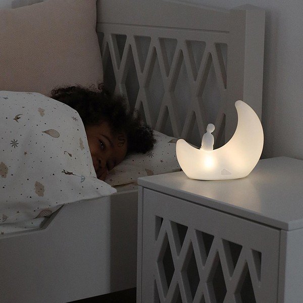 Elevandiluust laste öölamp Moon Off-White - Cam Cam Copenhagen-image-1