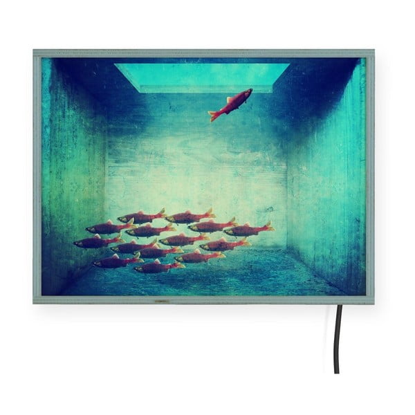 Kerge seinakaunistus , 40 x 30 cm Free Fish - Surdic