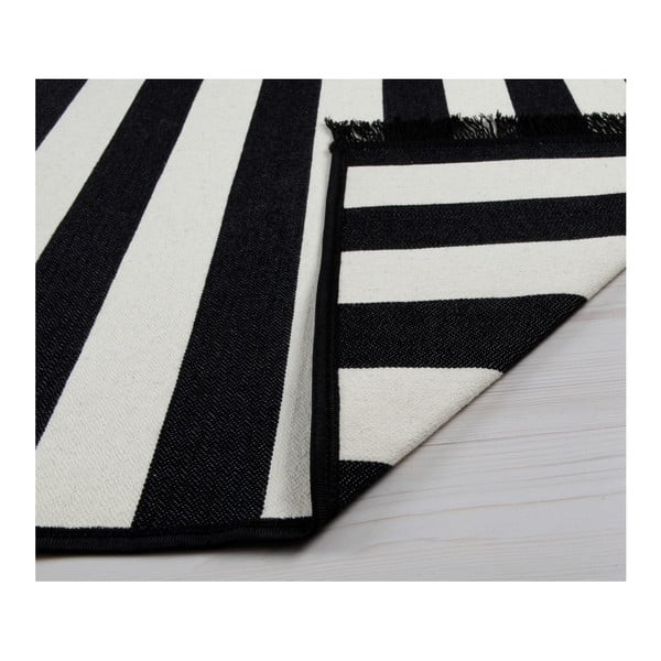 Must-valge kahepoolne vaip Sentinus, 120 x 180 cm. - Cihan Bilisim Tekstil-image-2