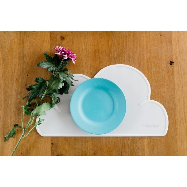 Valge silikoonist taldrikutekk Cloud, 49 x 27 cm - Kindsgut-image-1
