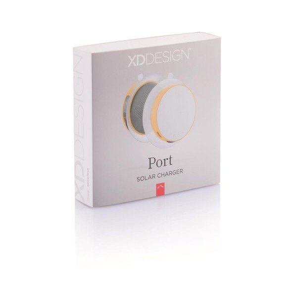 Oranžová solární nabíječka na cesty XD Design Port-image-3