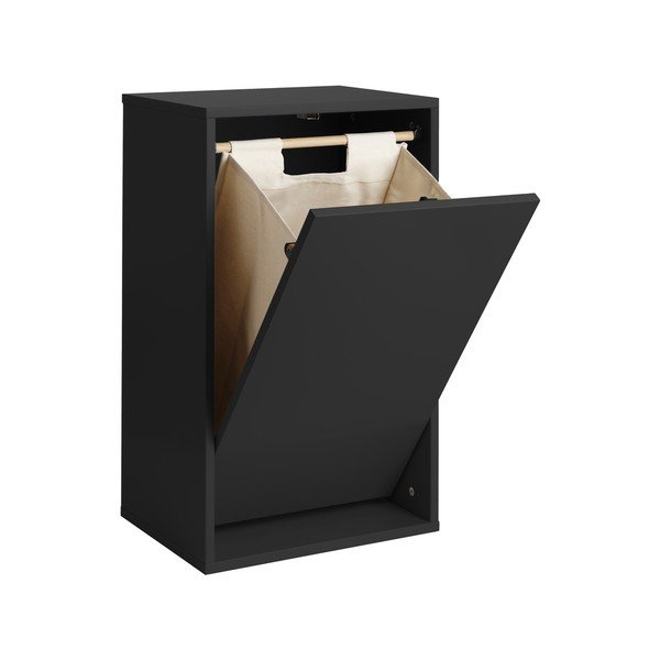 Must seinale kinnitatav pesukorv Laundry Box - ReCollector