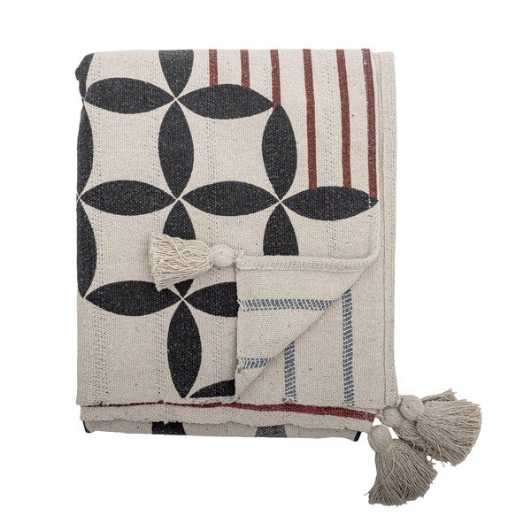 Puuvillasegu tekk 130x155 cm Forma - Bloomingville