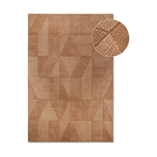 Pruun käsitsi kootud villane vaip 190x280 cm Ursule - Villeroy&Boch