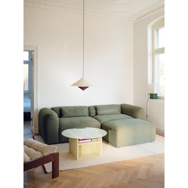 Helekollane ümmargune kohvilaud ø 85 cm Tovo - noo.ma-image-4
