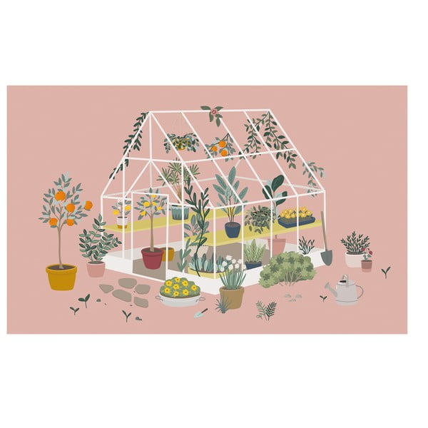 Laste tapeet 400 cm x 248 cm The Green House - Lilipinso
