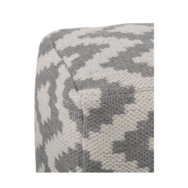 Hall ja beež pouf Kalaidu Napua - Westwing Collection-image-1