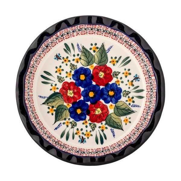 Kivikeraamikast serveerimistaldrik ø 26,5 cm Florist - Bloomingville