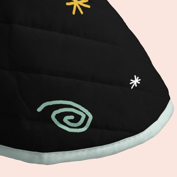 Must tikitud voodikate 270x260 cm Cosmic cats - Aware-image-4