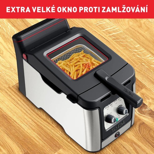 Matt must-hõbedane fritüür Clear Duo FR600D10 - Tefal-image-4