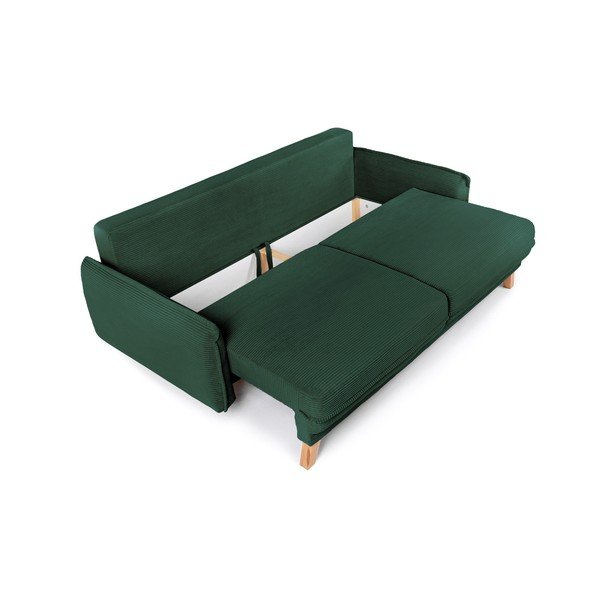 Tumeroheline velvetist diivanvoodi/panipaigaga 218 cm Tori - Bonami Selection-image-3