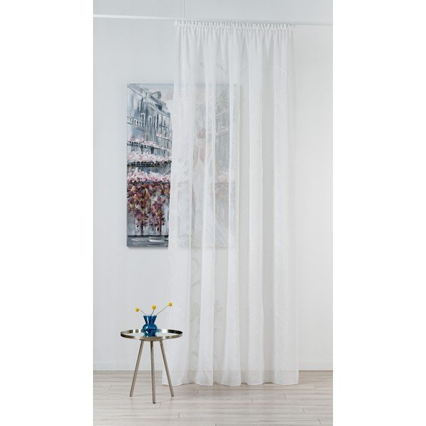 Kreem kardin 140x245 cm Hazel - Mendola Fabrics-image-1