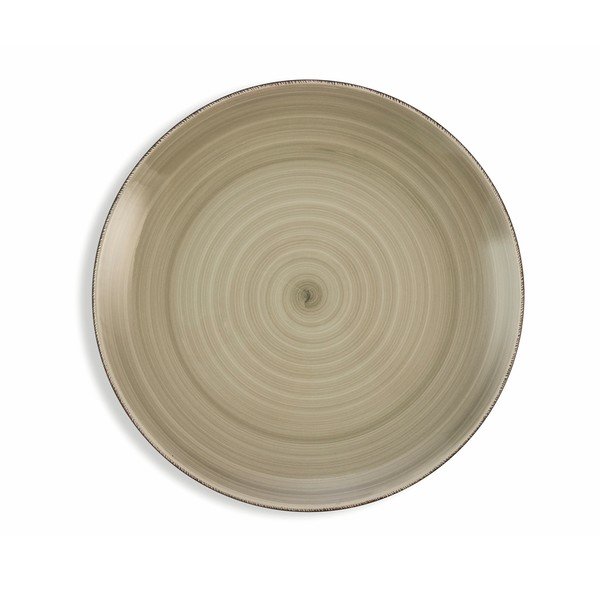 Sada 6 světle šedých talířů Villa d´Este Baita, ø 27 cm