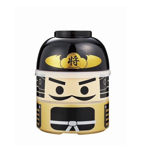 Dětský svačinový box Joli Bento Kokeshi Samurai, 850 ml