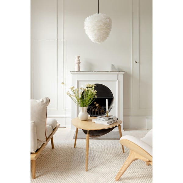 Ümmargune tammepuidust diivanilaud ø 80 cm Hang Out - UMAGE-image-4