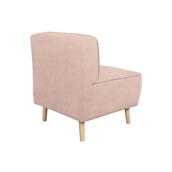 Růžové křeslo Kooko Home Lounge-image-3