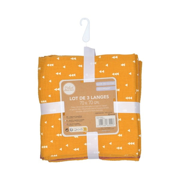 Musliinist mähkmed 3 tk - Bébé Douceur-image-4