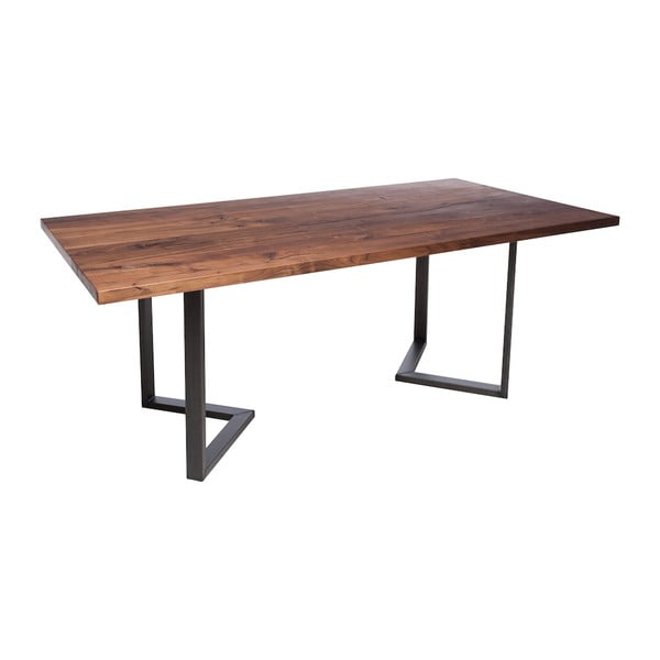 Jídelní stůl ze dřeva černého ořechu Fornestas Fargo Cepheus, délka 160 cm
