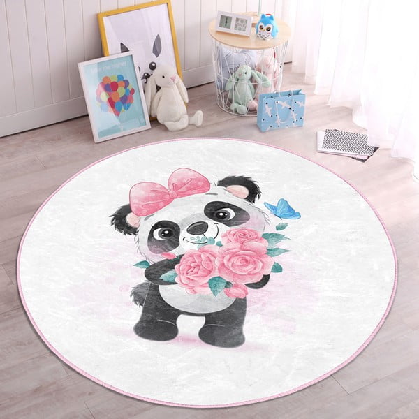 Valge laste vaip ø 100 cm Comfort - Mila Home-image-4