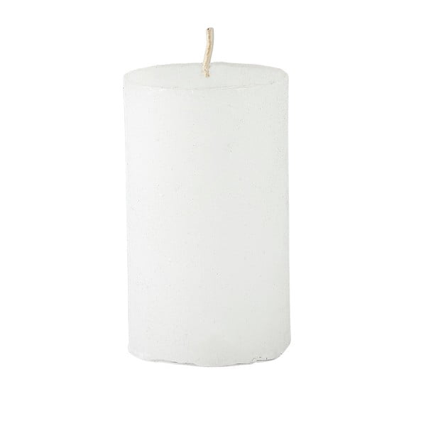 Bílá svíčka KJ Collection Konic, ⌀ 6 x 10 cm