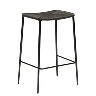 Must terasjalgadega baaritooli DAN-FORM , kõrgus 68 cm Stiletto - DAN-FORM Denmark