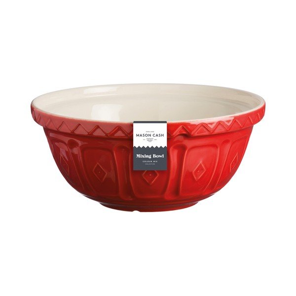 Punane keraamiline segamiskauss, ⌀ 26 cm - Mason Cash-image-2