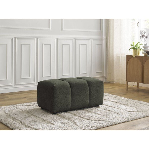 Khaki värvi šenillist tumba Roxelane - Bobochic Paris-image-1