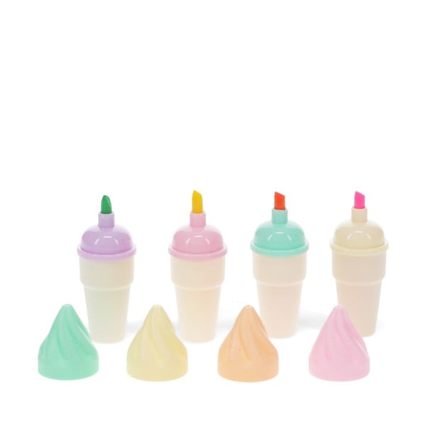 Markerid 4 tk komplektis Ice Cream - Rex London-image-2