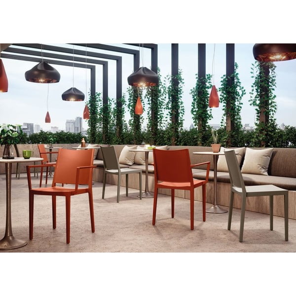 Helepruun plastikust aiatool Mosk - Rojaplast-image-1