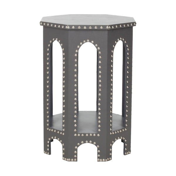 Odkládací stolek Amala, světle šedý