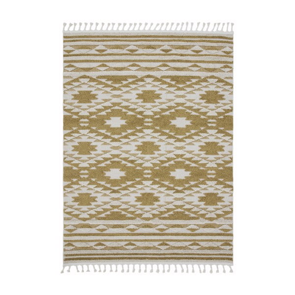 Kollane vaip , 160 x 230 cm Taza - Asiatic Carpets