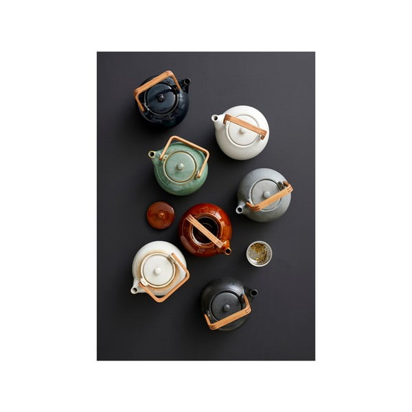 Oranž teekann kivisõelaga 1,2 l Amber - Bitz-image-3