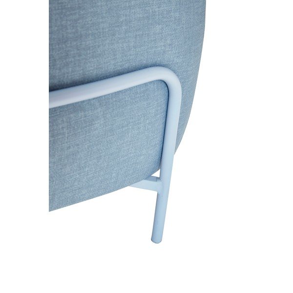 Sinine metallkonstruktsiooniga pouf Carry - Hübsch-image-3