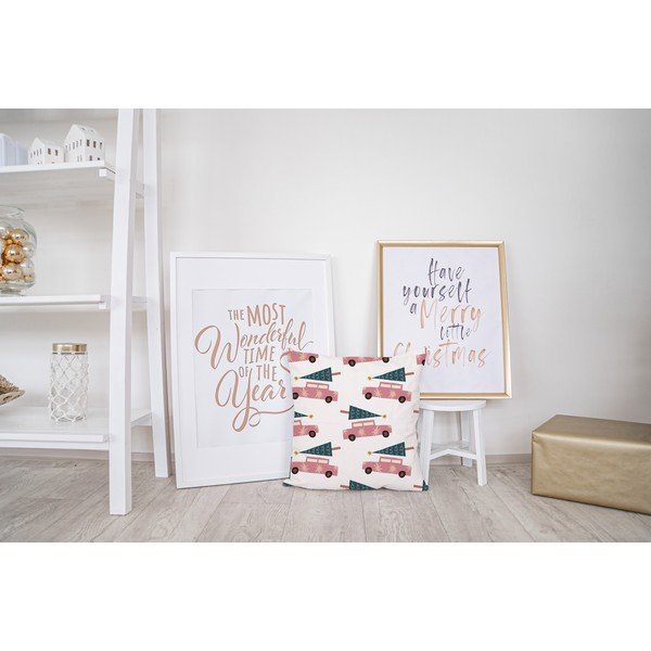 Jõulumotiiviga dekoratiivpadi 45x45 cm Christmas Ride – Butter Kings-image-2