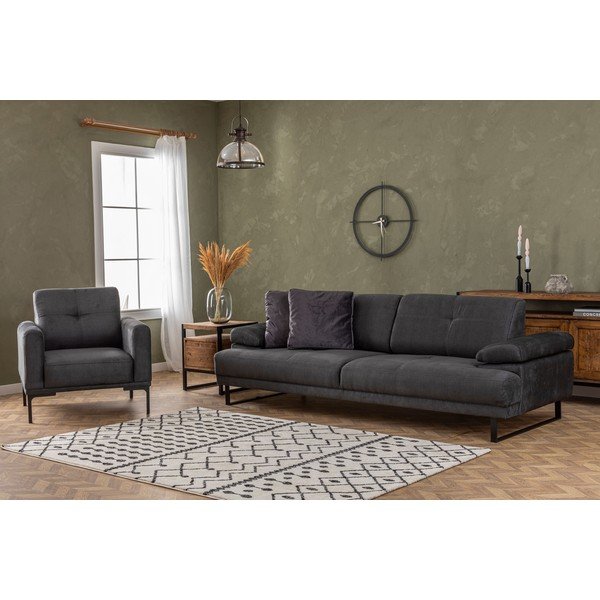 Antratsiitne diivan 239 cm Mustang - Balcab Home-image-2