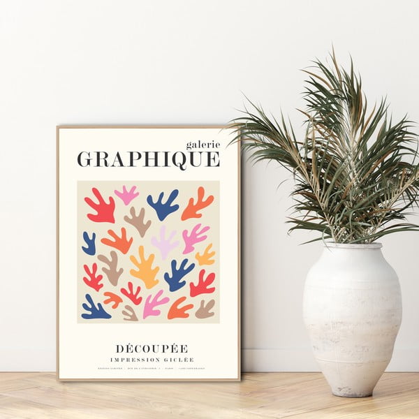 Plakat raamis 31x41 cm Graphique 12 - Malerifabrikken-image-1