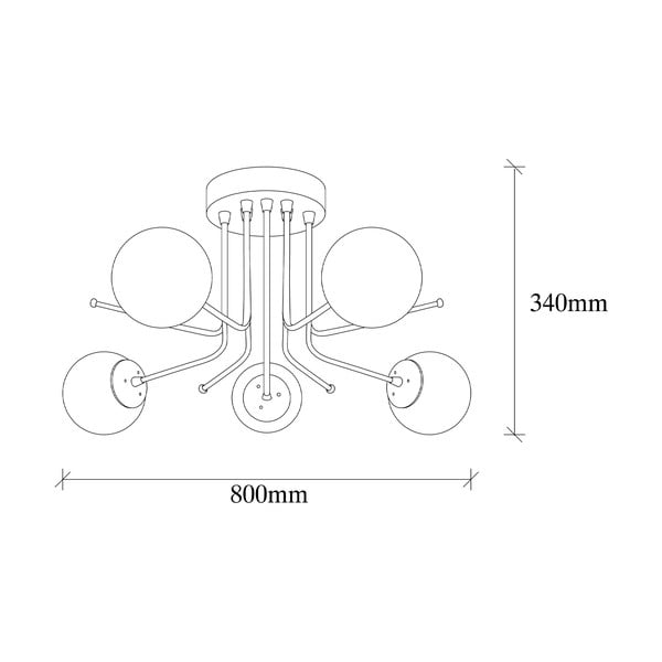 Valge-kuldne laevalgusti Daisy - Opviq lights-image-3