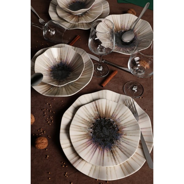 Portselanist sööginõude komplekt 24 tk - Hermia-image-3