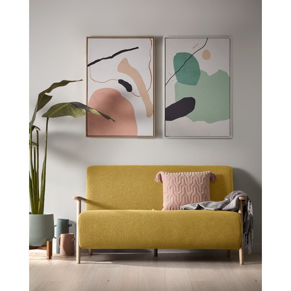 Roheline pott alusega , kõrgus 36 cm Denpasar - Kave Home-image-4