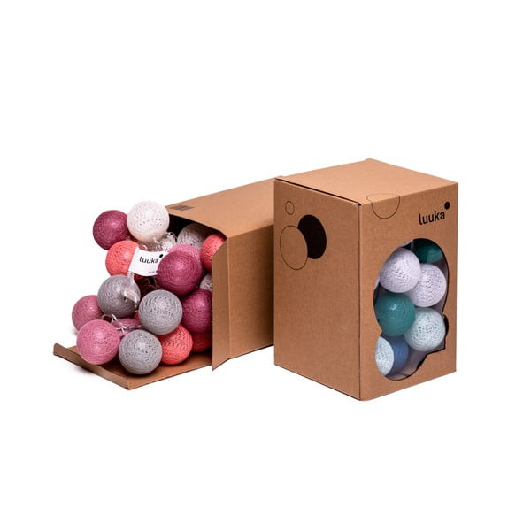 Pruun valguskett LED-pirnidega , 15 valgustit - LUKKA-image-2