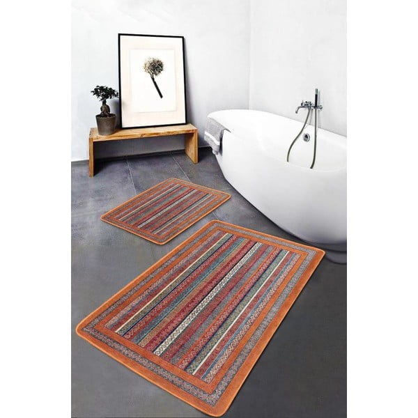 Sametist vannitoamatid 2tk komplektis 60x100 cm - Mila Home-image-1