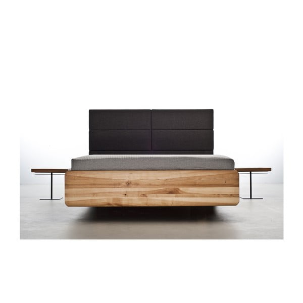 Postel z olejovaného jasanového dřeva Mazzivo Boxspring, 200 x 220 cm-image-1