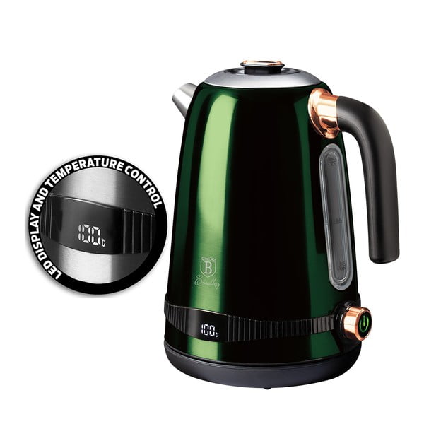 Roheline veekeetja 1,7 l Emerald Collection - BerlingerHaus-image-2