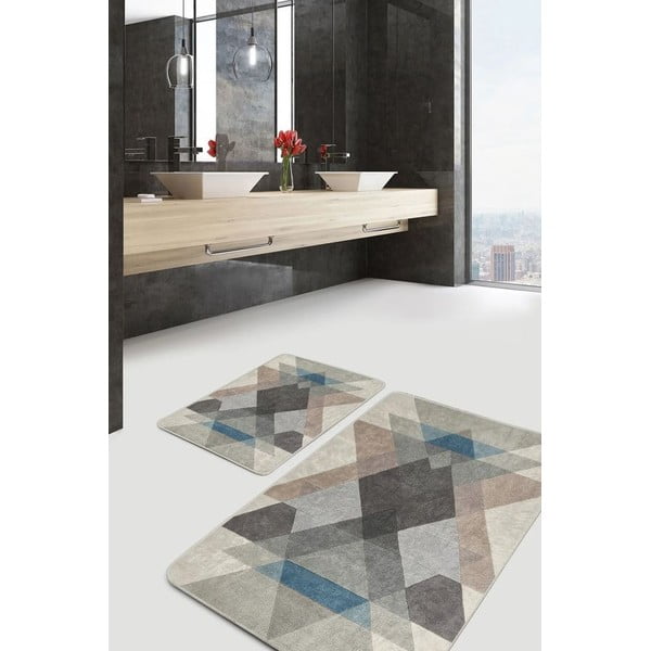 Sametist vannitoamatid 2tk komplektis 60x100 cm - Mila Home-image-4